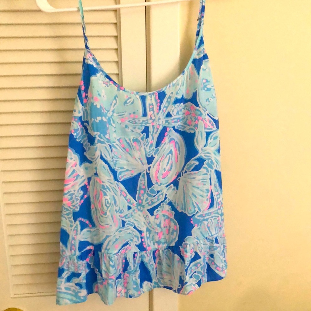 Lilly Pulitzer Seashell Tank Top